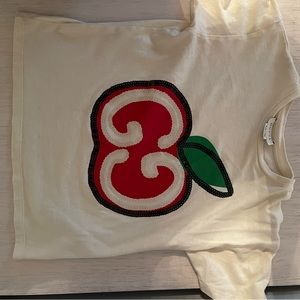 Toddler cream t shirt